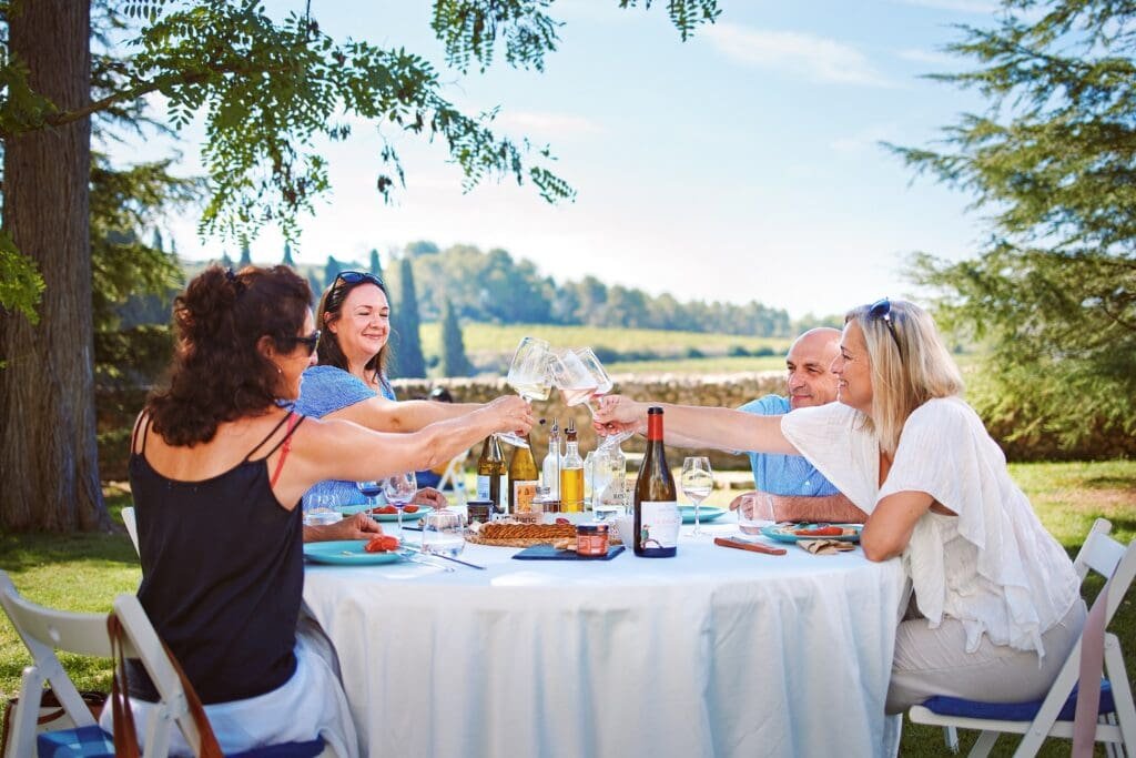 PRemium brunch with vine views in penedes