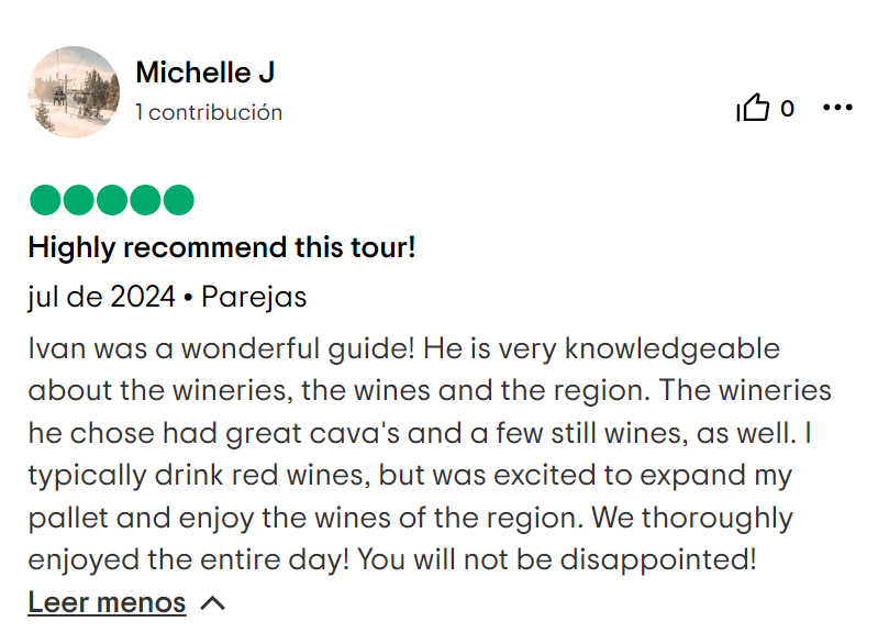 cava tour review